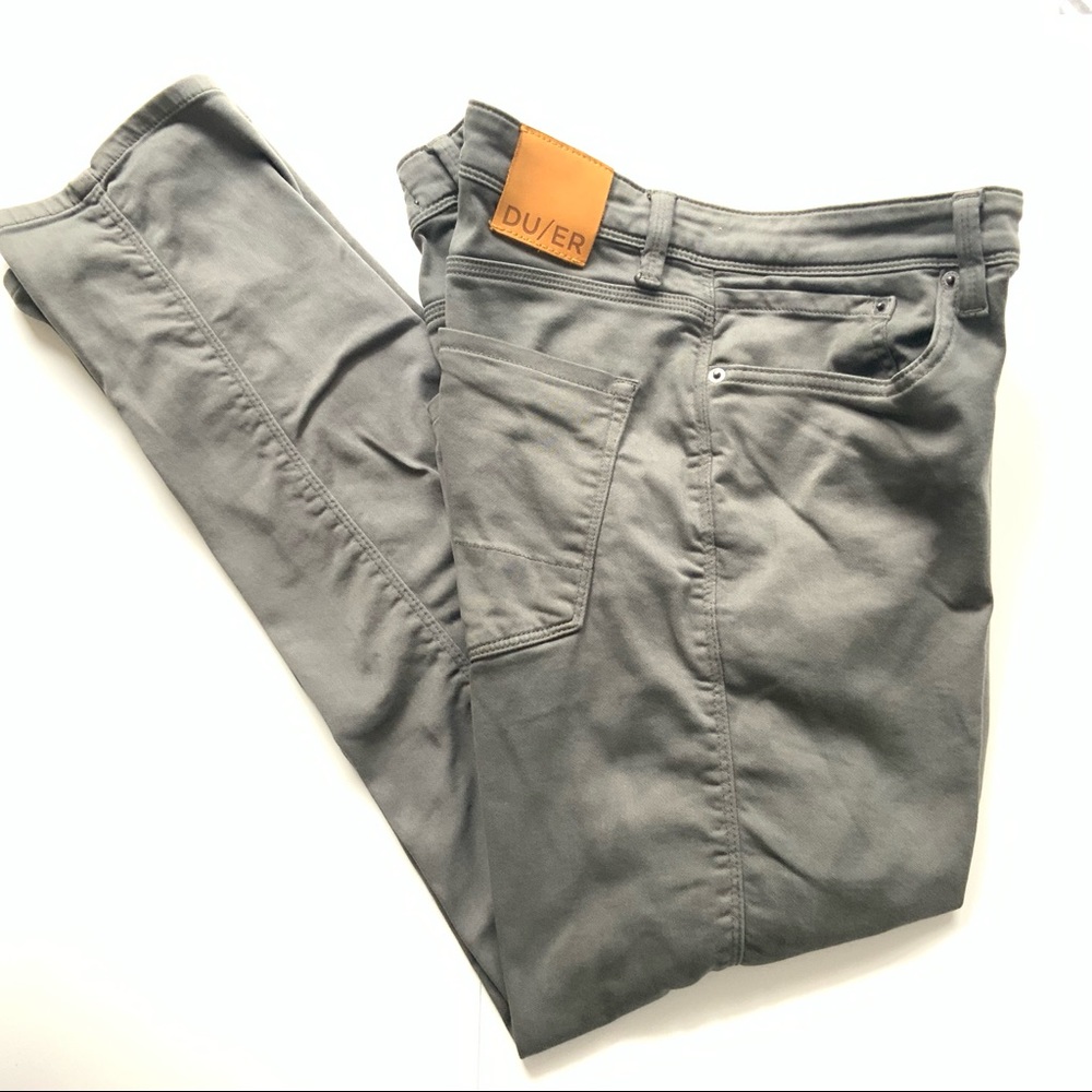 Duer Men’s No Sweat Relaxed Taper Pant Size 33x30